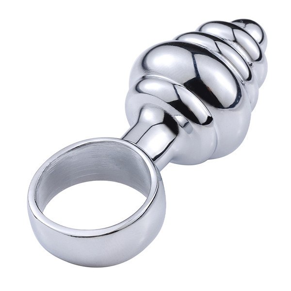 Anal Butt Plug Hinh Xoan Oc Inox Mini 1