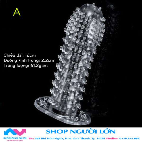 Bao Cao Su Don Den Crystal Comdom Co De