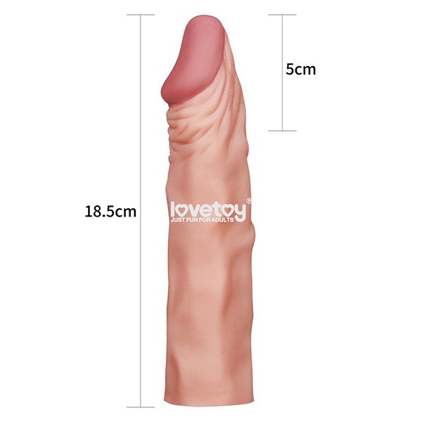 Bao Cao Su Don Den Lovetoy Lam Dai 5cm 3