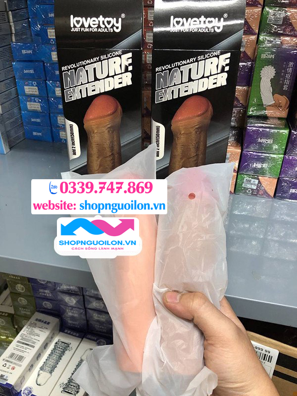 Bao cao su đôn dên Lovetoy Nature Extender siêu mềm mịn