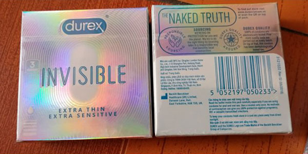 Durex Invisible Extra Thin Extra Sensitive