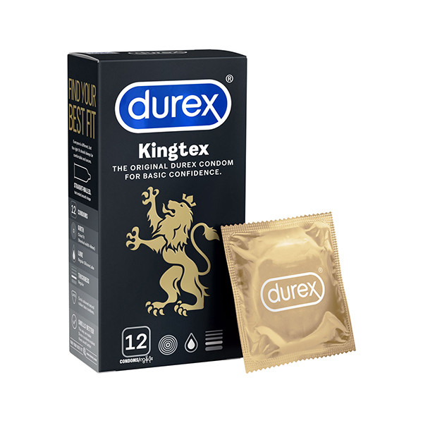 Bao Cao Su Durex Kingtex Hop 12c