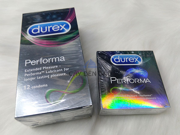 Bao cao su kéo dài thời gian Durex Performa