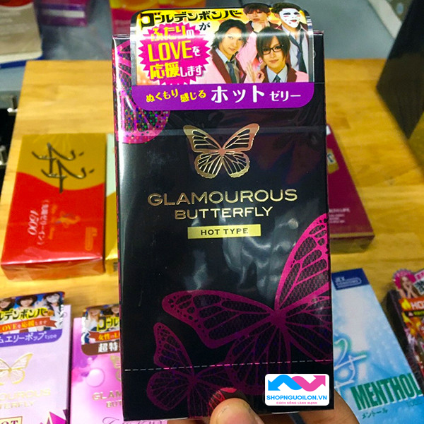 Bao Cao Su Jex Glamourous Butterfly Hot Type