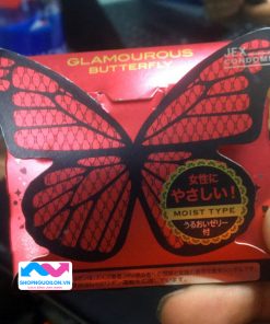 Bao Cao Su Jex Glamourous Butterfly Moist Type Hop 1 Cai