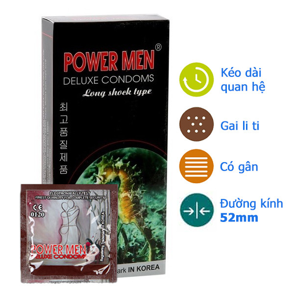 Bao Cao Su Powermen Ca Ngua