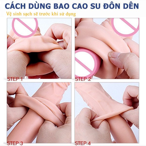 Cach Su Dung Bao Cao Su Don Den Lovetoy Nature Extender