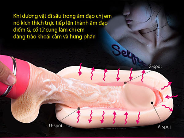 Dương Vật Giả Giống Thật Ailighter - Rung, Thụt, Tỏa Nhiệt