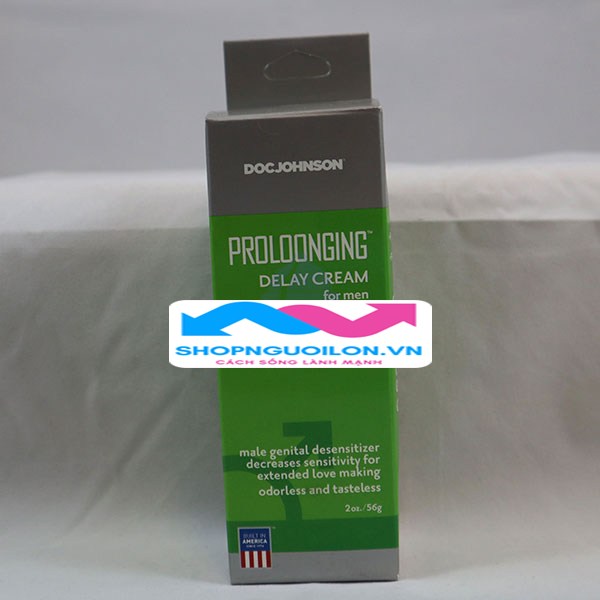 Gel chống xuất tinh sớm Proloonging Delay Cream
