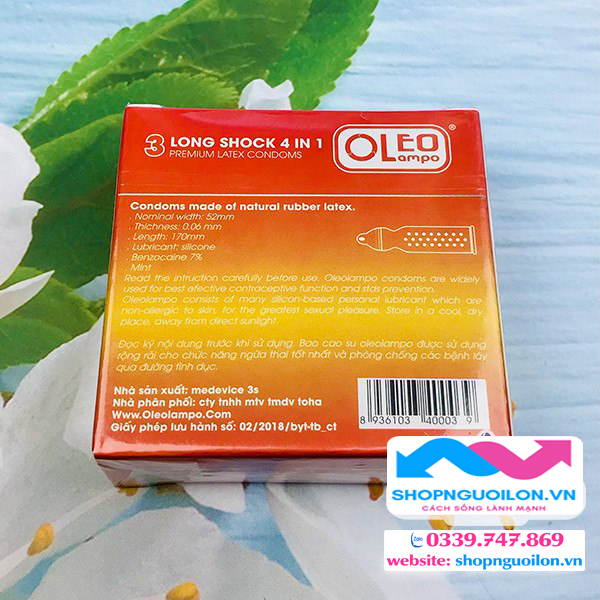 Oleo Lampo Long Shock 4in1 3 Chiec 1