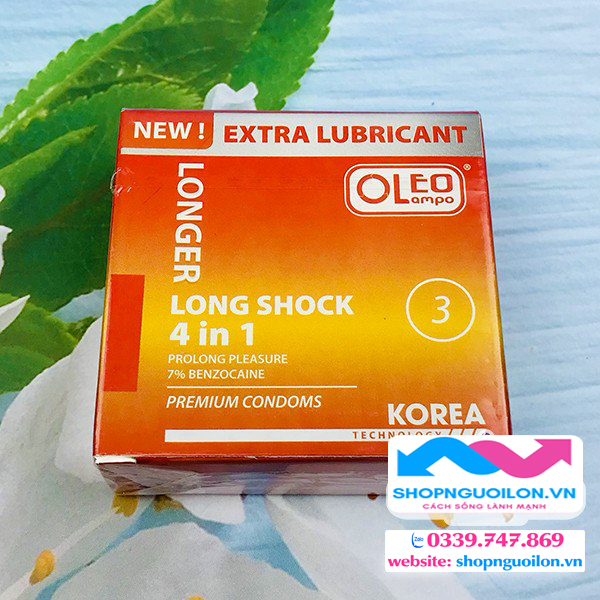 Oleo Lampo Long Shock 4in1 3 Chiec