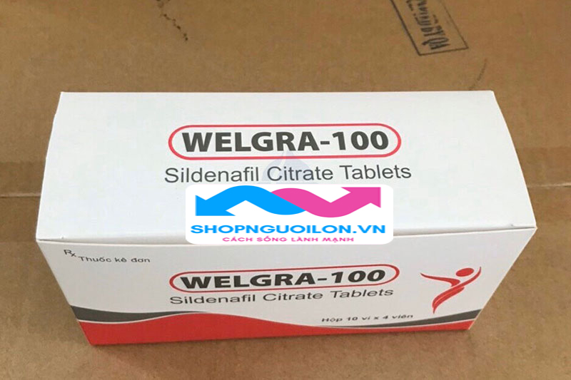 Thuốc cường dương Ấn Độ Welgra 100mg