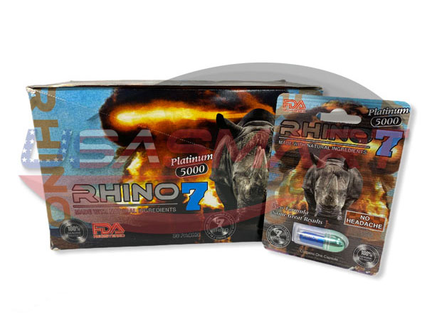 Thuốc cường dương Mỹ Rhino 7 chính hãng vỉ 1 viên